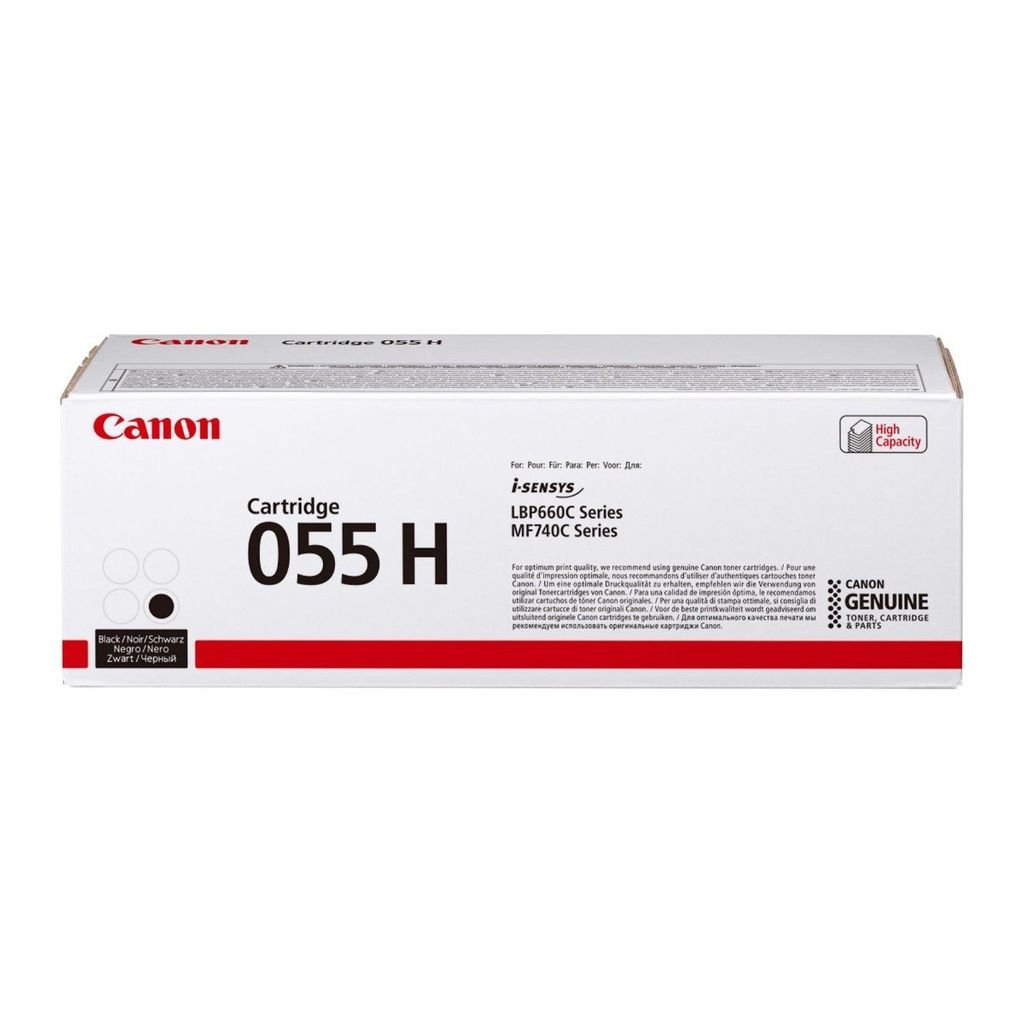 Canon Original 055H Black Toner Cartridge 3020C002